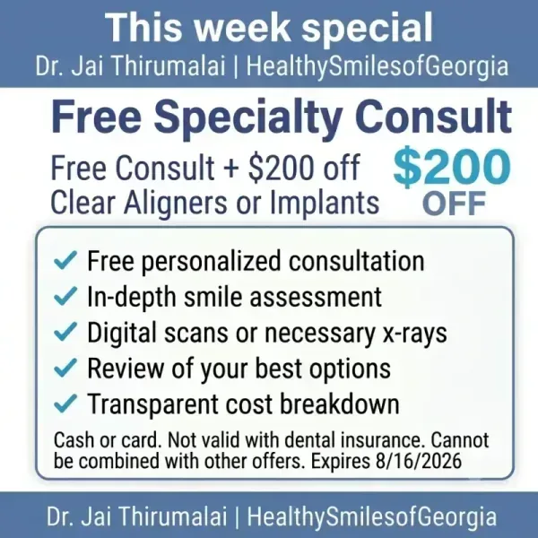 Free Specialty Consult ($200 Off)